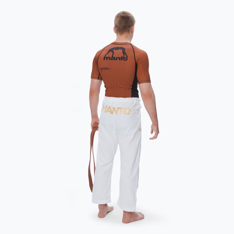 GI pre brazílske jiu-jitsu MANTO Rise 2.0 white 7