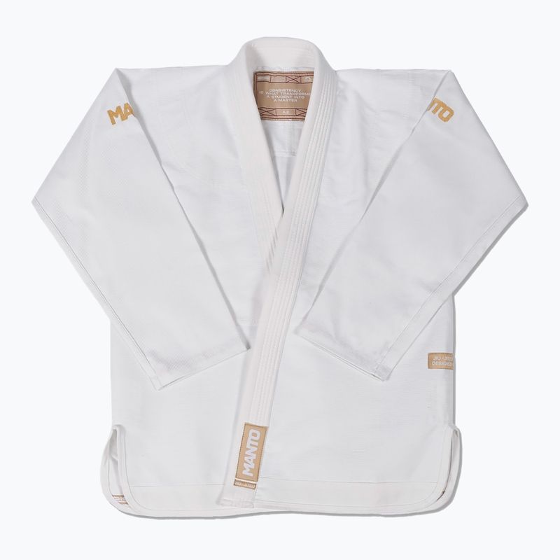 GI pre brazílske jiu-jitsu MANTO Rise 2.0 white 8