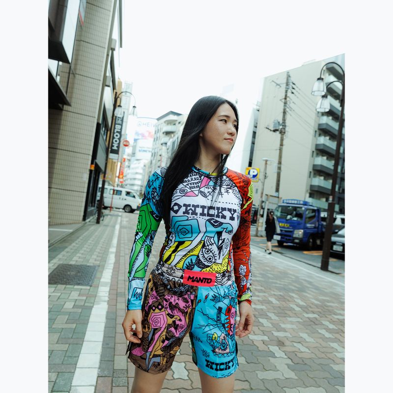 Rashguard  MANTO Wicky s dlhým rukávom multicolour 5