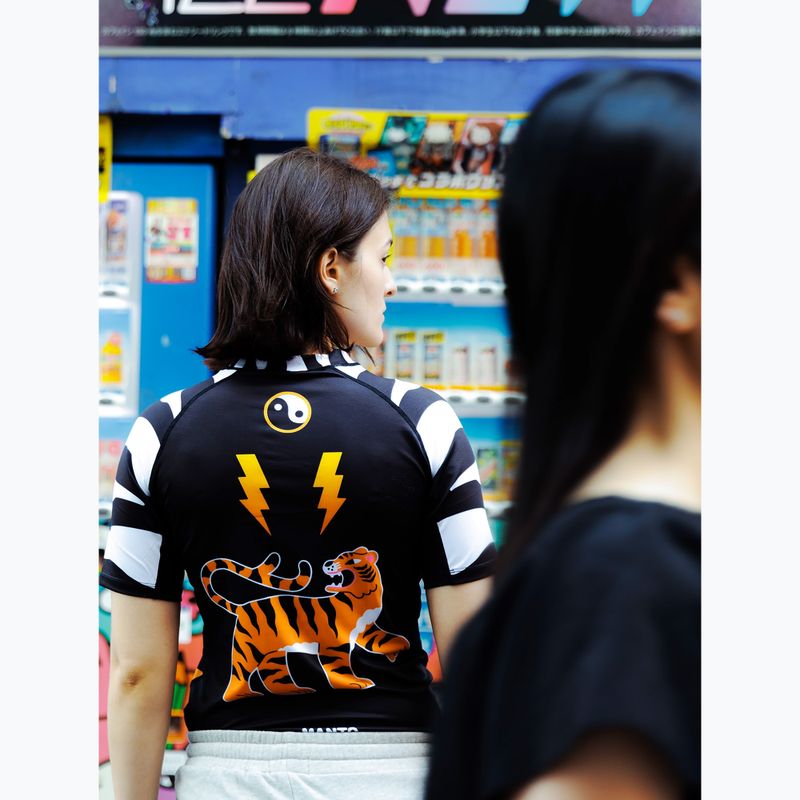Rashguard MANTO Tiger's Tail čierny 6