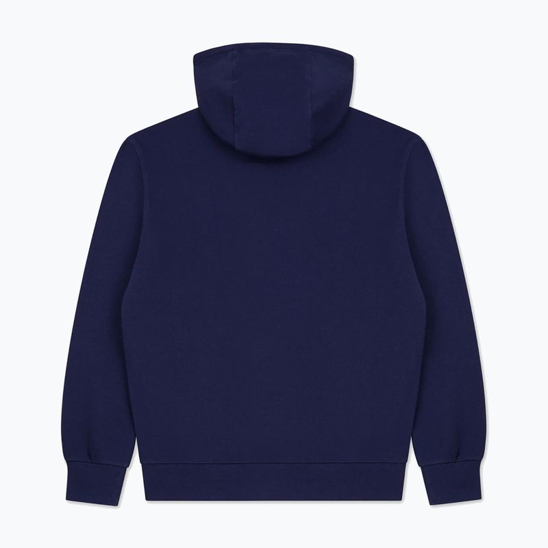Pánska mikina MANTO Logo Hoody dark blue 2