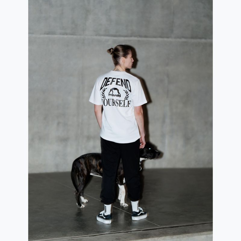 Pánske tričko MANTO Defend 25 white 5