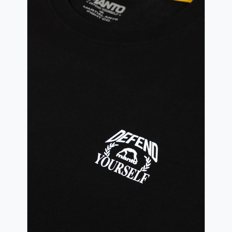 Pánske tričko MANTO Defend 25 black 6