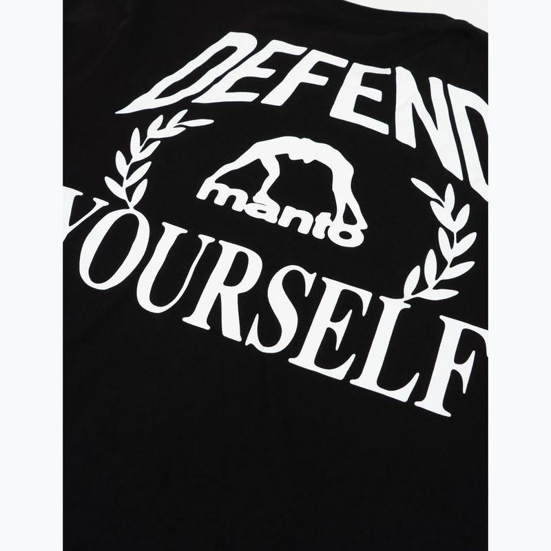 Pánske tričko MANTO Defend 25 black 7