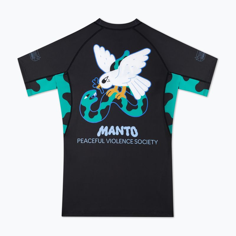 Pánsky rashguard MANTO Dove black 5