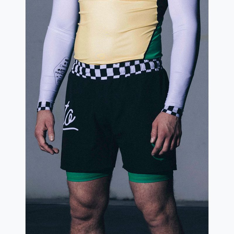 Pánske tréningové šortky MANTO Cross black 10