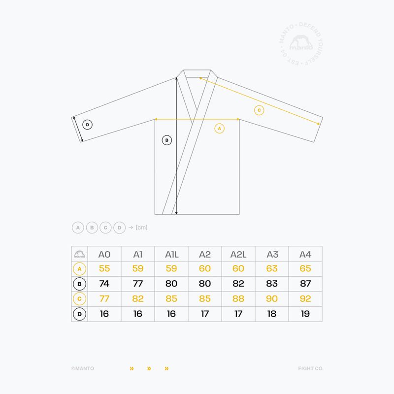 Kimono na brazílske jiu-jitsu MANTO Society BJJ 12