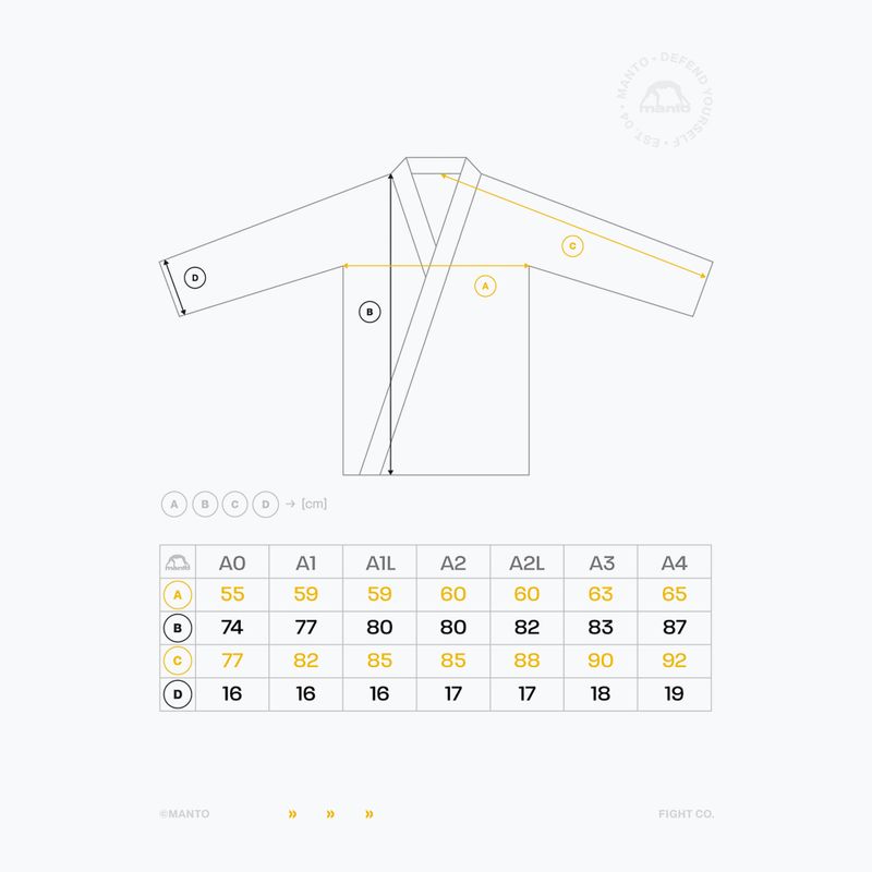 Kimono na brazílske jiu-jitsu MANTO Society BJJ 13