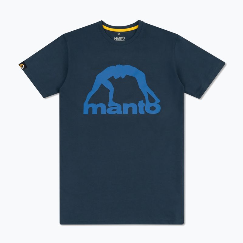 Pánske tričko MANTO Vibe 25 navy blue/blue