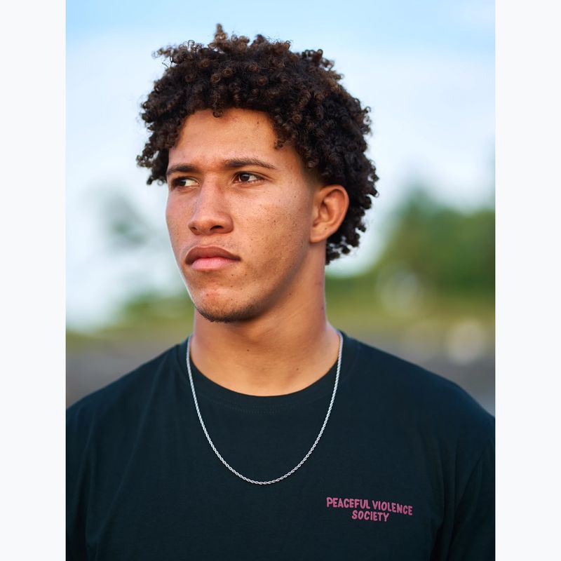 Pánske tričko MANTO Society 25 black onyx 6