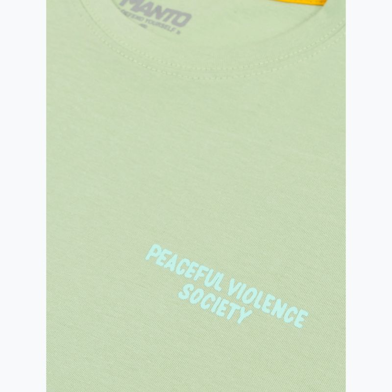 Pánske tričko MANTO Society 25 lime 3