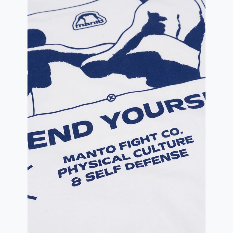 Pánske tričko MANTO Kicker white 4