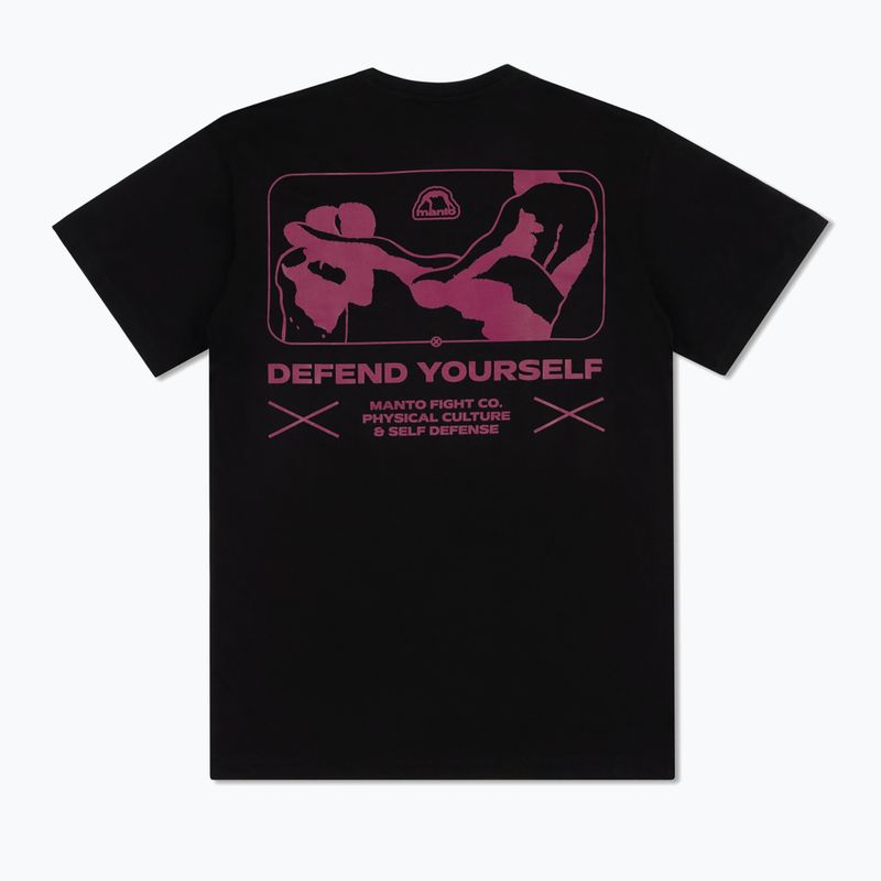 Pánske tričko MANTO Kicker black 2