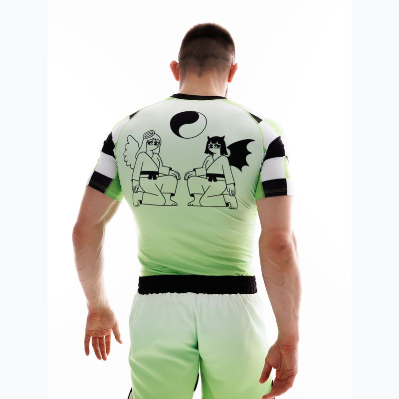 Pánsky rashguard MANTO Two Sides green 7