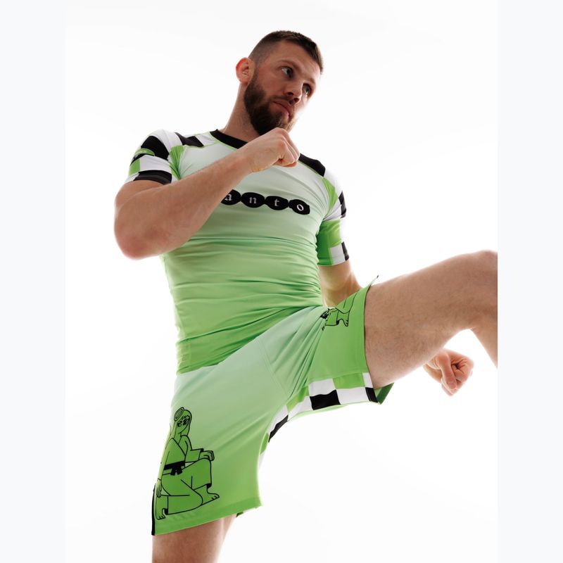 Pánsky rashguard MANTO Two Sides green 8