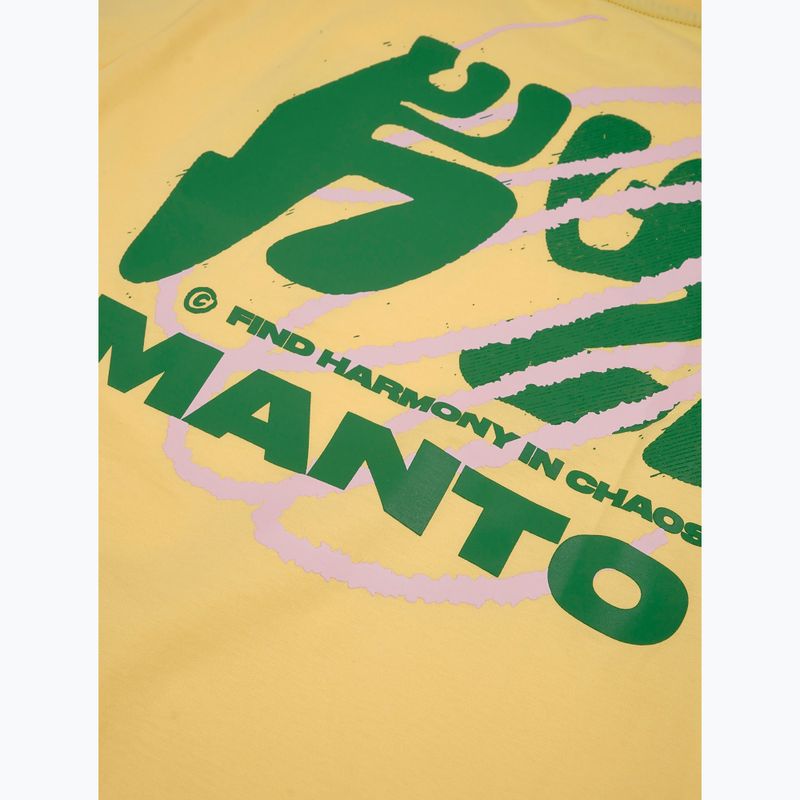 Dámske tričko MANTO Harmony Oversize żółty 3
