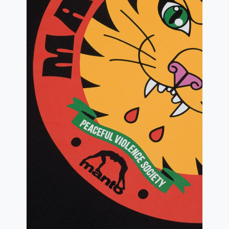 Pánske tričko MANTO Worldwild black 4