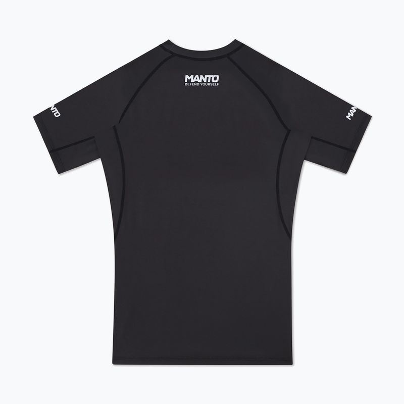 Pánsky rashguard MANTO Logo black 2