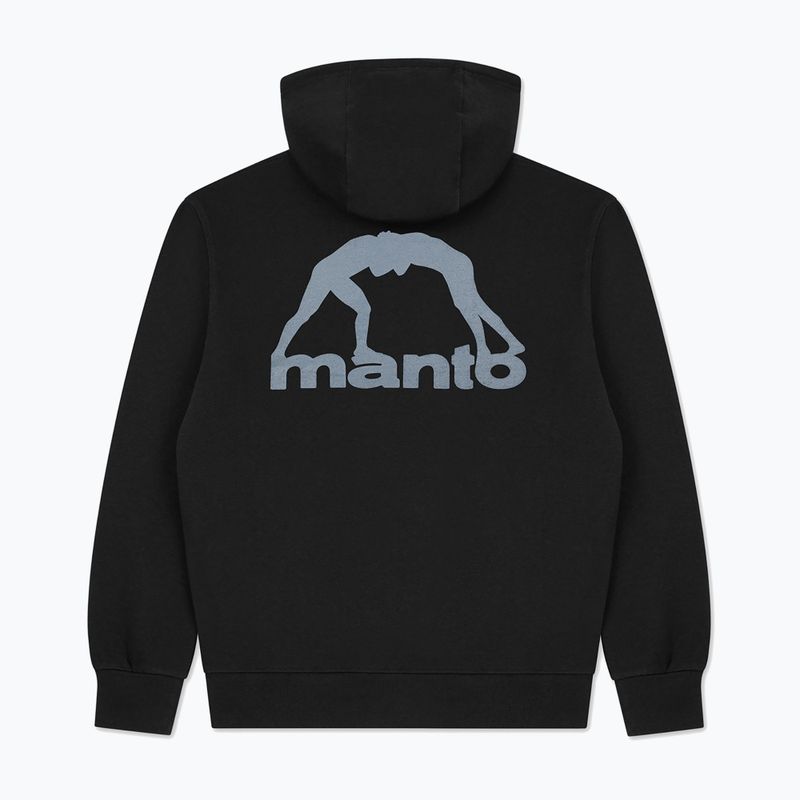 Pánska mikina MANTO Peaceful Violence Hoody black 5