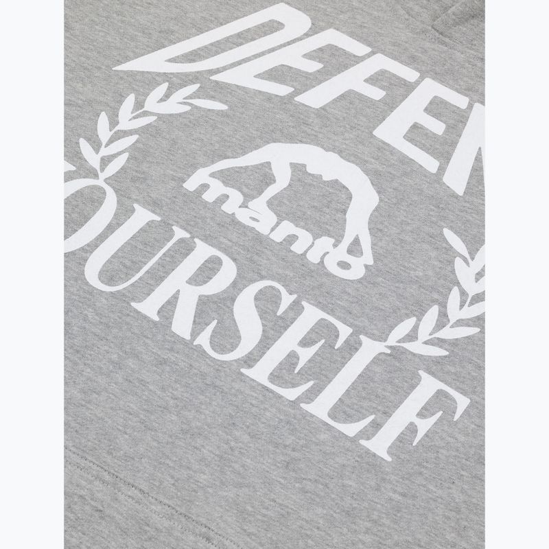 Pánska mikina MANTO Defend Hoody grey 4