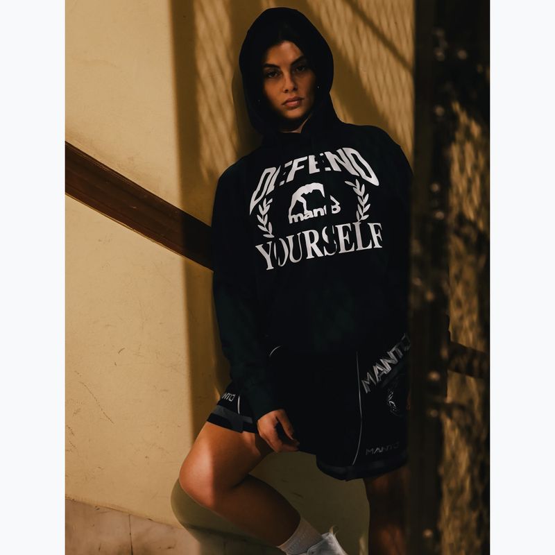 Pánska mikina MANTO Defend Hoody black 4