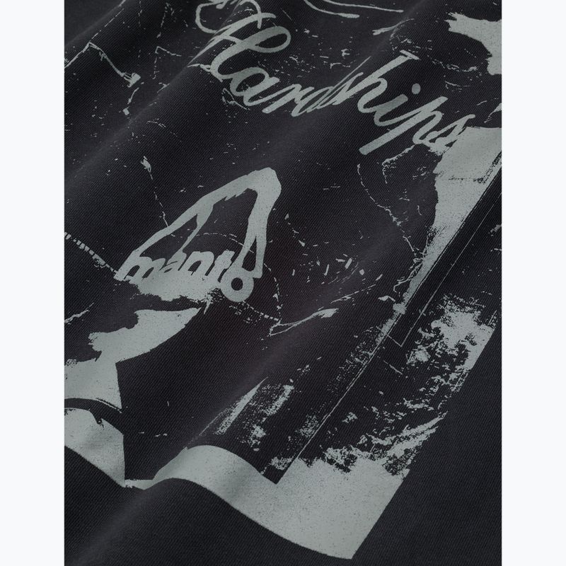 Pánska mikina MANTO Resolve Hoody black 4