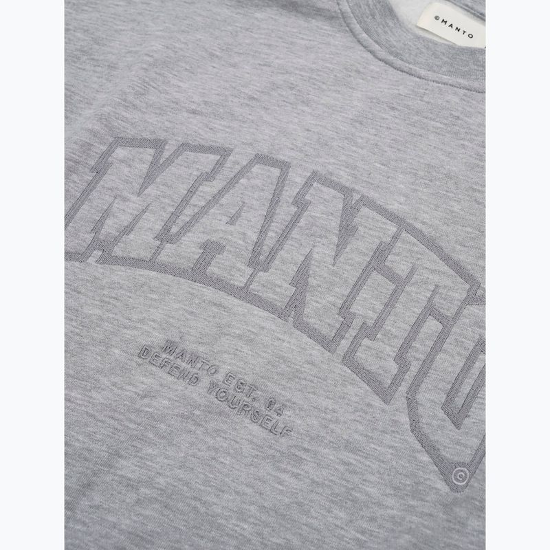 Pánska mikina MANTO Varsity 26 Hoody melange 2