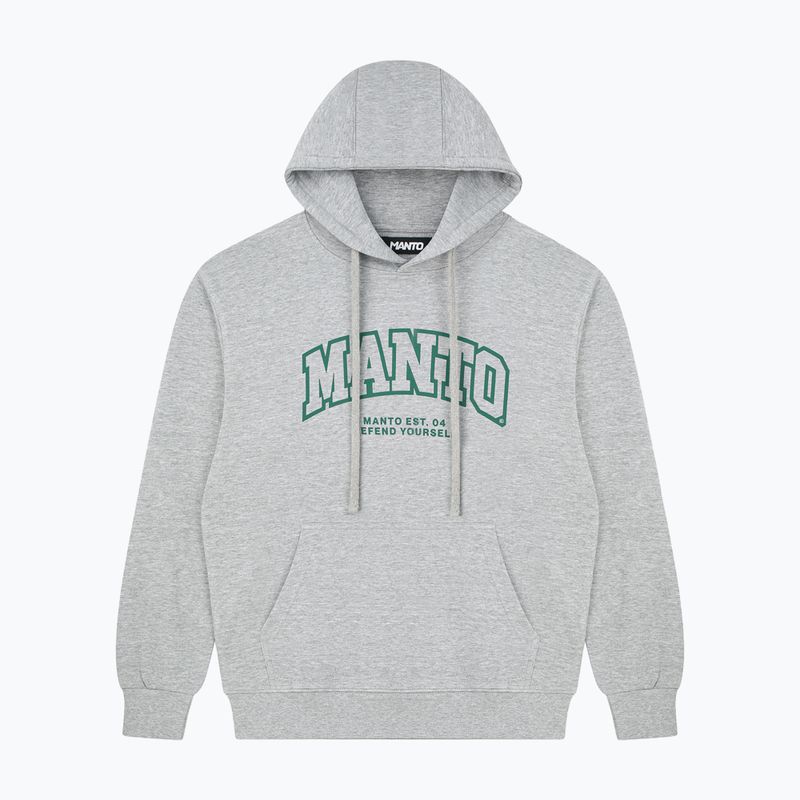 Pánska mikina MANTO Varsity 26 Hoody melange