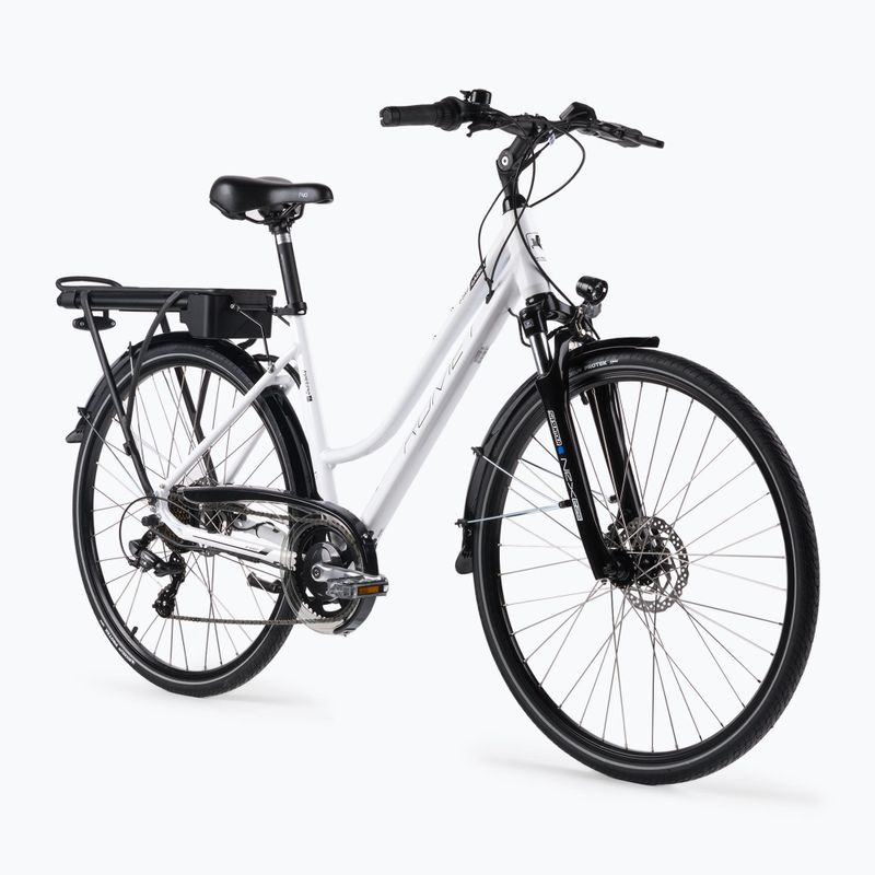 Dámsky elektrobicykel Romet Gazela RM 1 bielo-čierny R22B-ELE-28-2-P-672 2