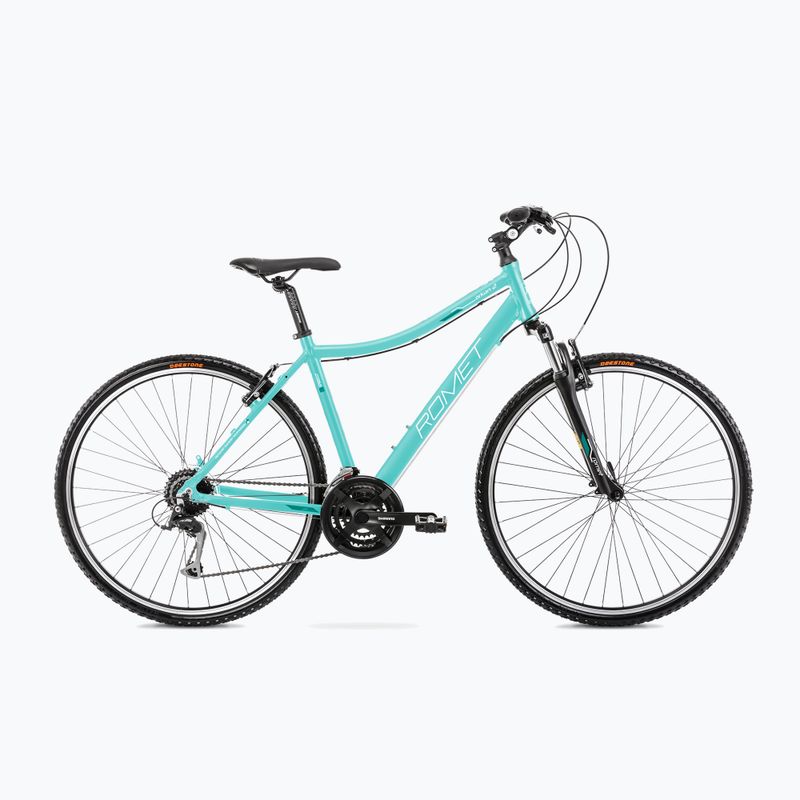 Dámsky crossový bicykel Romet Orkan 2D green R22A-CRO-28-15-P-347
