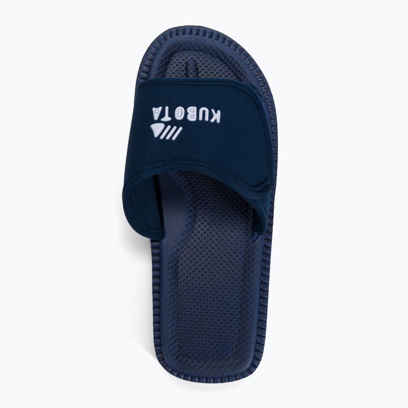 Žabky na suchý zips Kubota navy blue KKRZ02 6