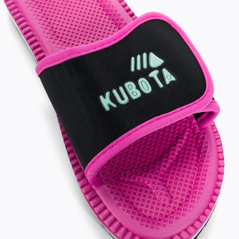Kubota žabky na suchý zips magenta KKRZ22 7