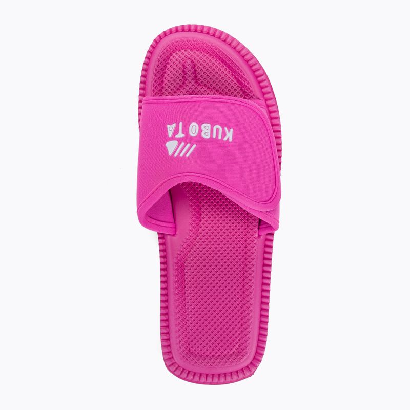 Kubota Žabky na suchý zips ružové KKRZ08 6