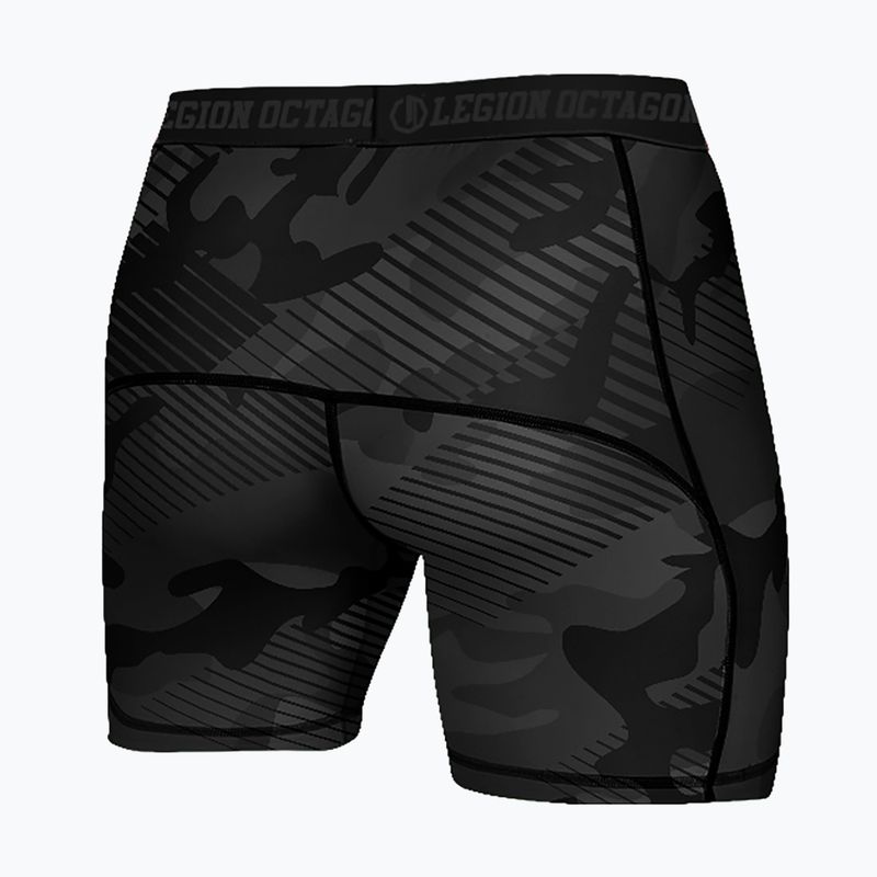 Pánske tréningové šortky Octagon Legion Line Camo black 2