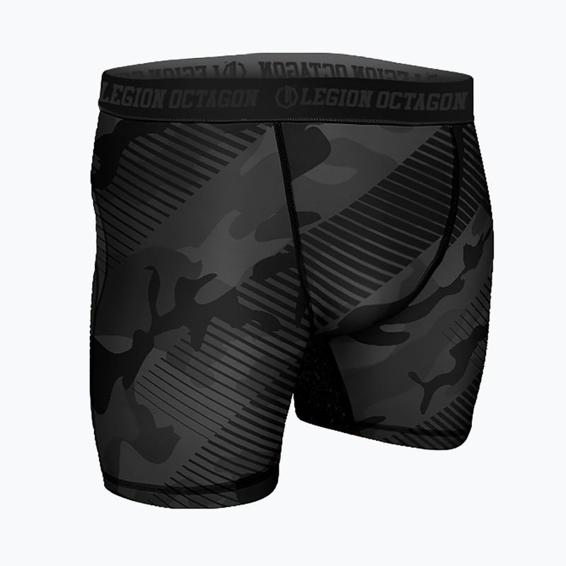 Pánske tréningové šortky Octagon Legion Line Camo black 3