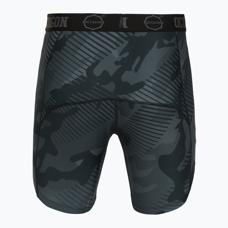 Pánske tréninkové šortky Octagon Legion Black Line black 2