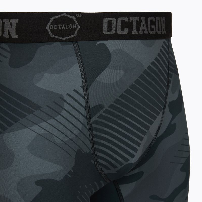 Pánske tréninkové šortky Octagon Legion Black Line black 3