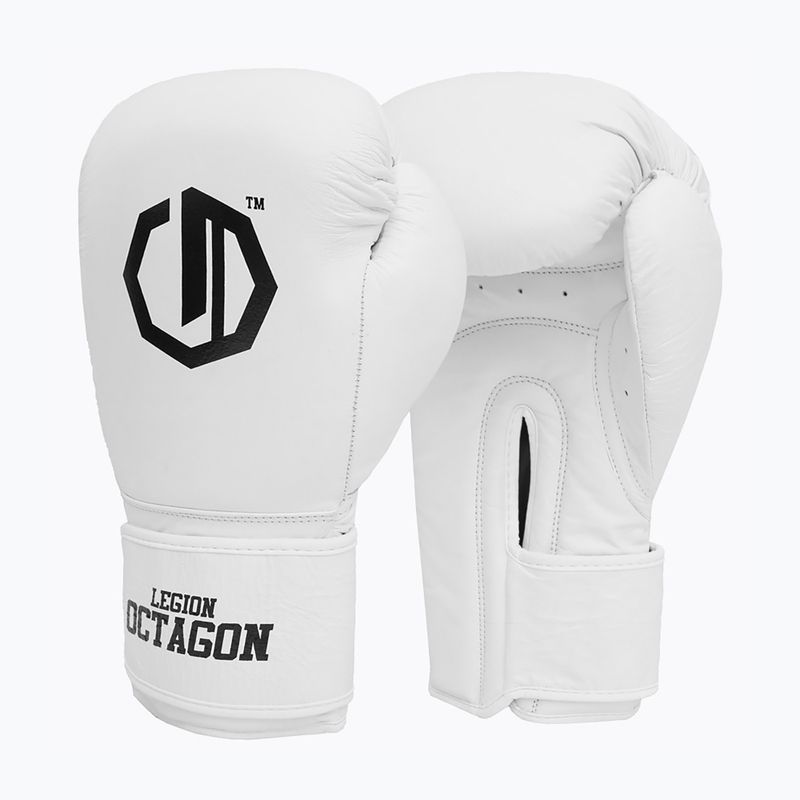 Boxerské rukavice Octagon Legion Authority white 2