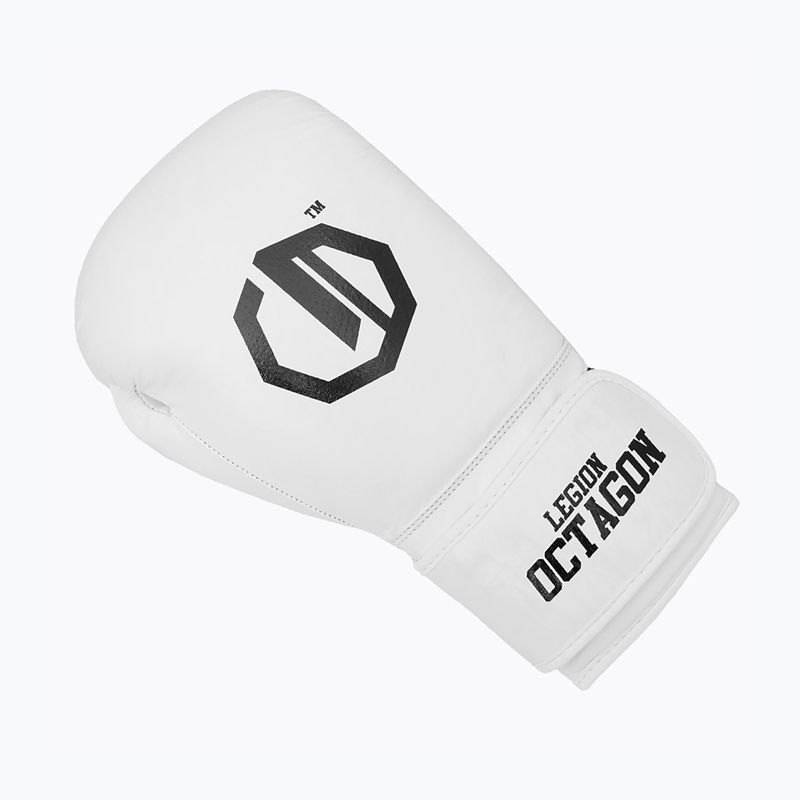 Boxerské rukavice Octagon Legion Authority white 3