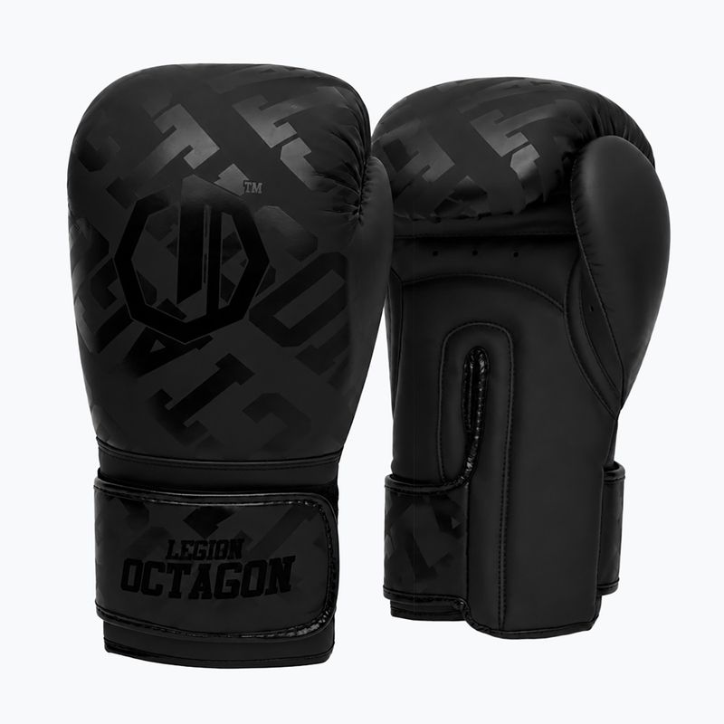 Boxerské rukavice Octagon Legion Eclipse black 2