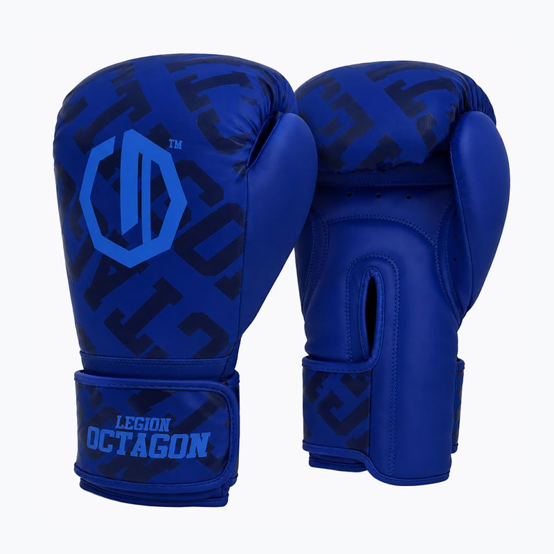 Boxerské rukavice Octagon Legion Eclipse blue 2