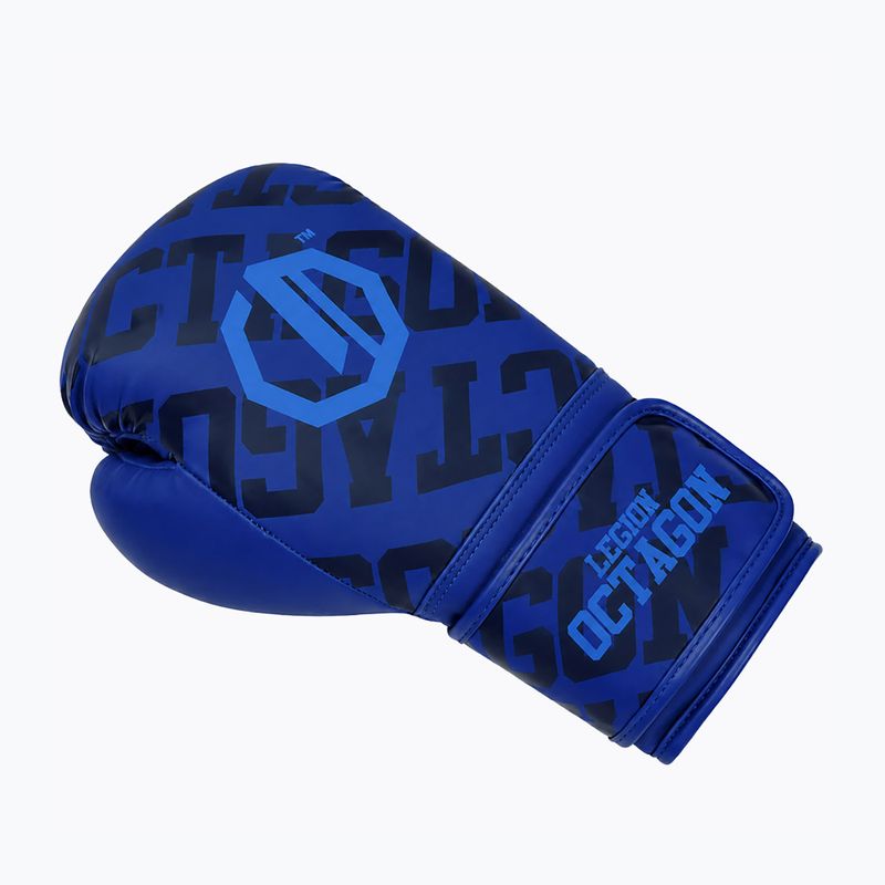 Boxerské rukavice Octagon Legion Eclipse blue 3