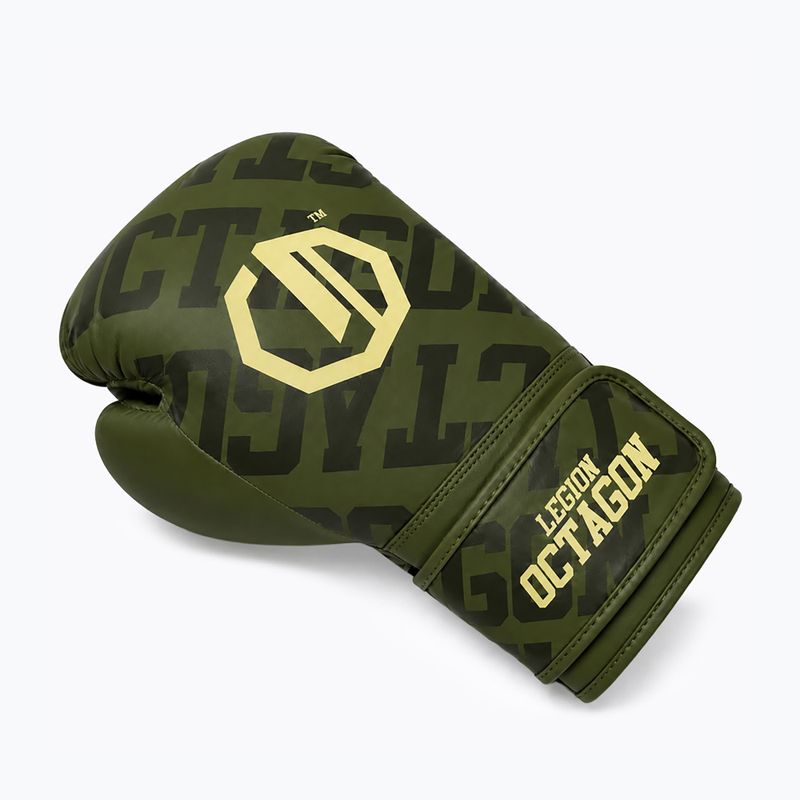 Boxerské rukavice Octagon Legion Eclipse khaki 3
