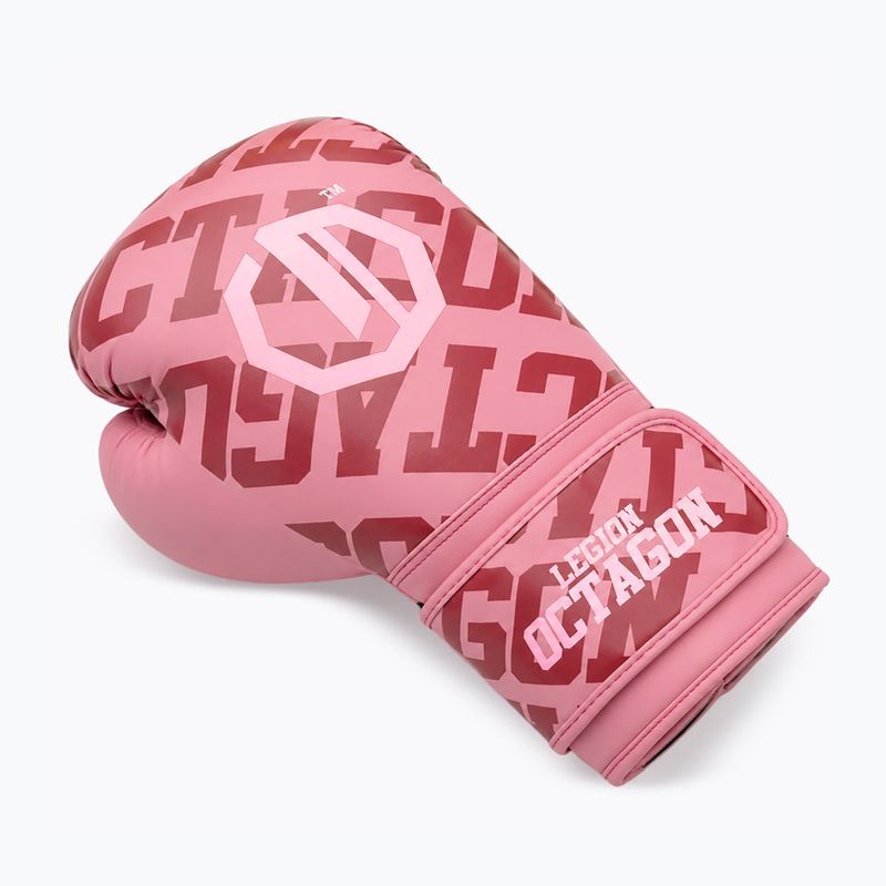 Boxerské rukavice Octagon Legion Eclipse pink 3