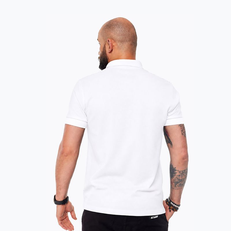 Pánske polo tričko Octagon Legion HFT Polo white 2
