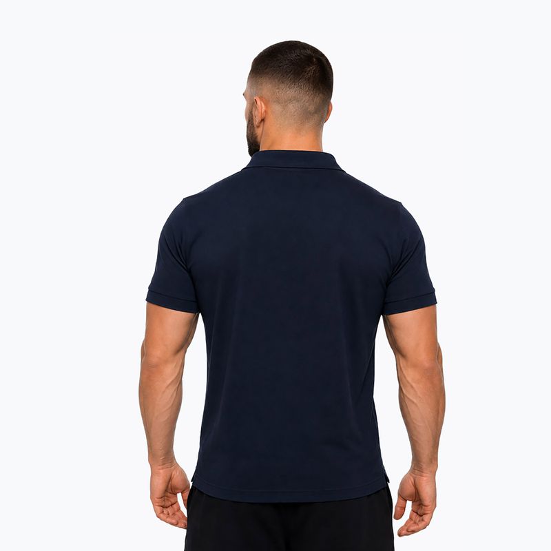 Pánske polo tričko Octagon Legion Small Logo 3D Polo dark navy 2