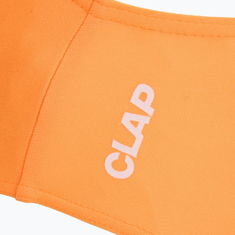 Dámske jednodielne plavky Clap Dwuwarstwowy Wiązany summer orange 3