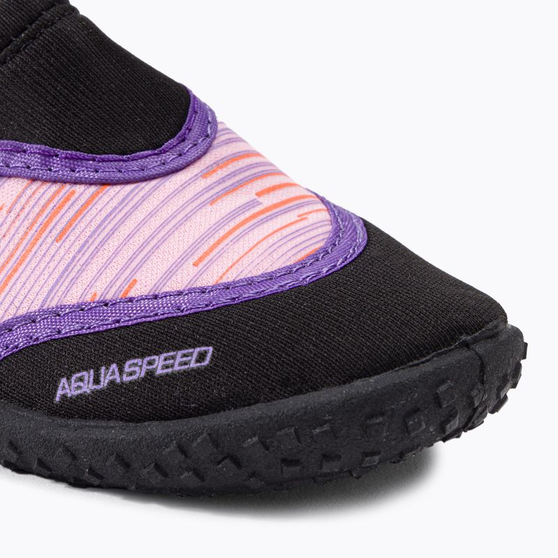 Detská obuv do vody AQUA-SPEED Aqua 2A black-pink 673 7