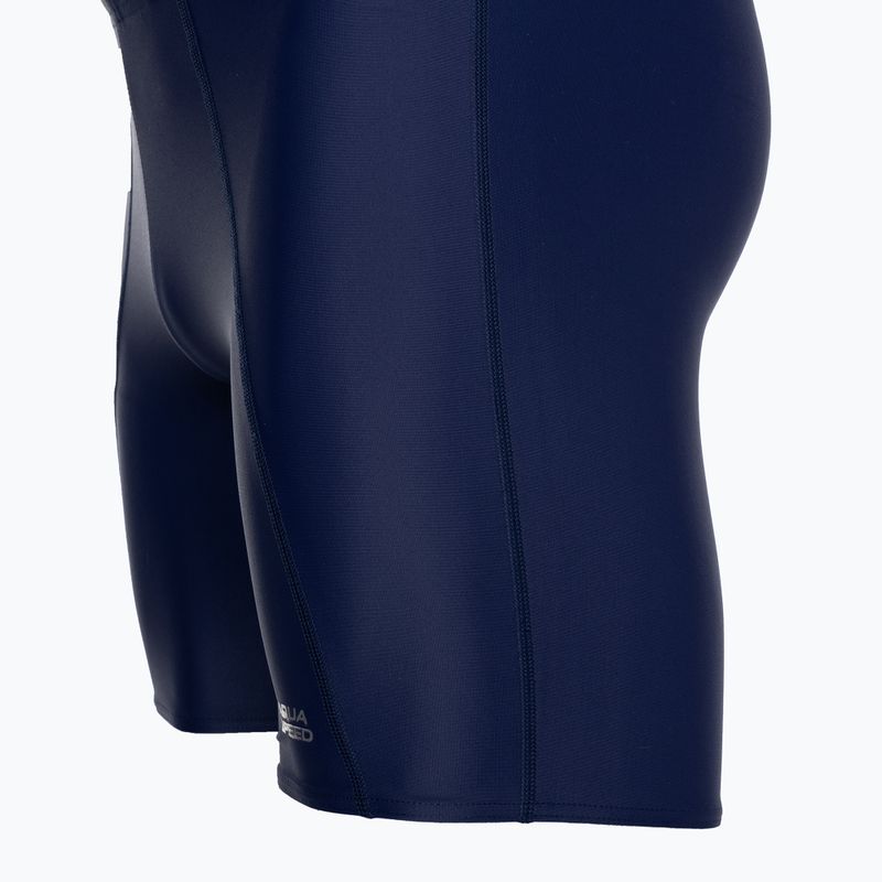 Pánske plavky AQUA-SPEED Long Jammer navy blue 3