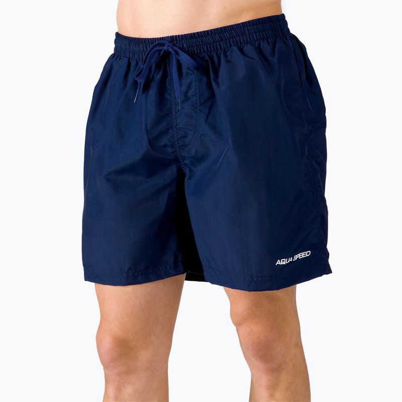 Pánske plavecké šortky AQUA-SPEED Remy navy blue 342 3